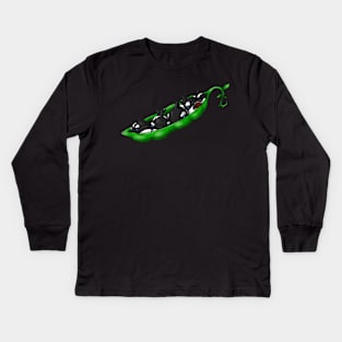 Pod O' Whales Kids Long Sleeve T-Shirt